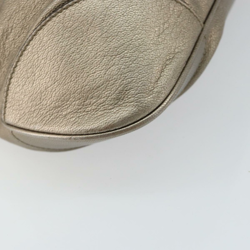 【日本直送】Salvatore Ferragamo Gancini 手提包 皮革 香檳金 正品 hk2984-13