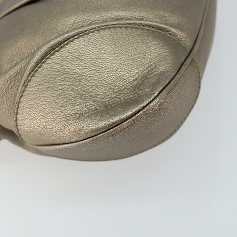 【日本直送】Salvatore Ferragamo Gancini 手提包 皮革 香檳金 正品 hk2984-15