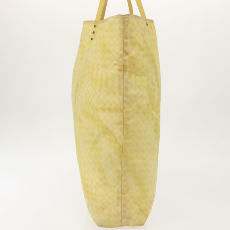 【日本直送】BOTTEGA VENETA 托特包 尼龍 銀色 Auth hk3004-2