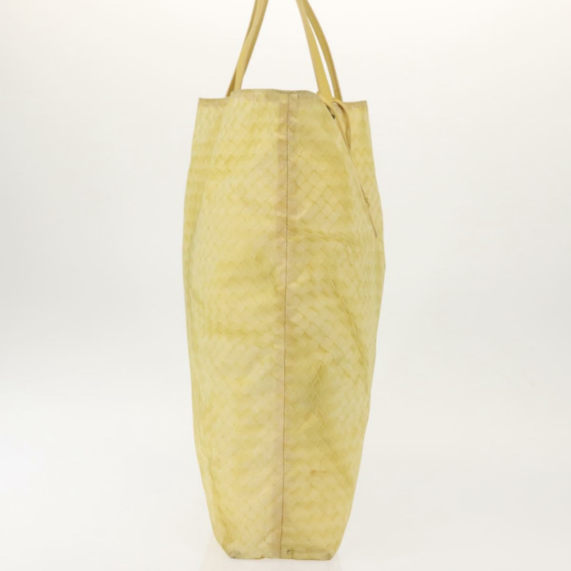 【日本直送】BOTTEGA VENETA 托特包 尼龍 銀色 Auth hk3004-3