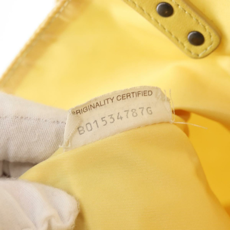 【日本直送】BOTTEGA VENETA 托特包 尼龍 銀色 Auth hk3004-11