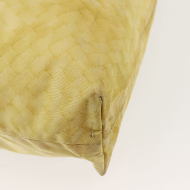 【日本直送】BOTTEGA VENETA 托特包 尼龍 銀色 Auth hk3004-13