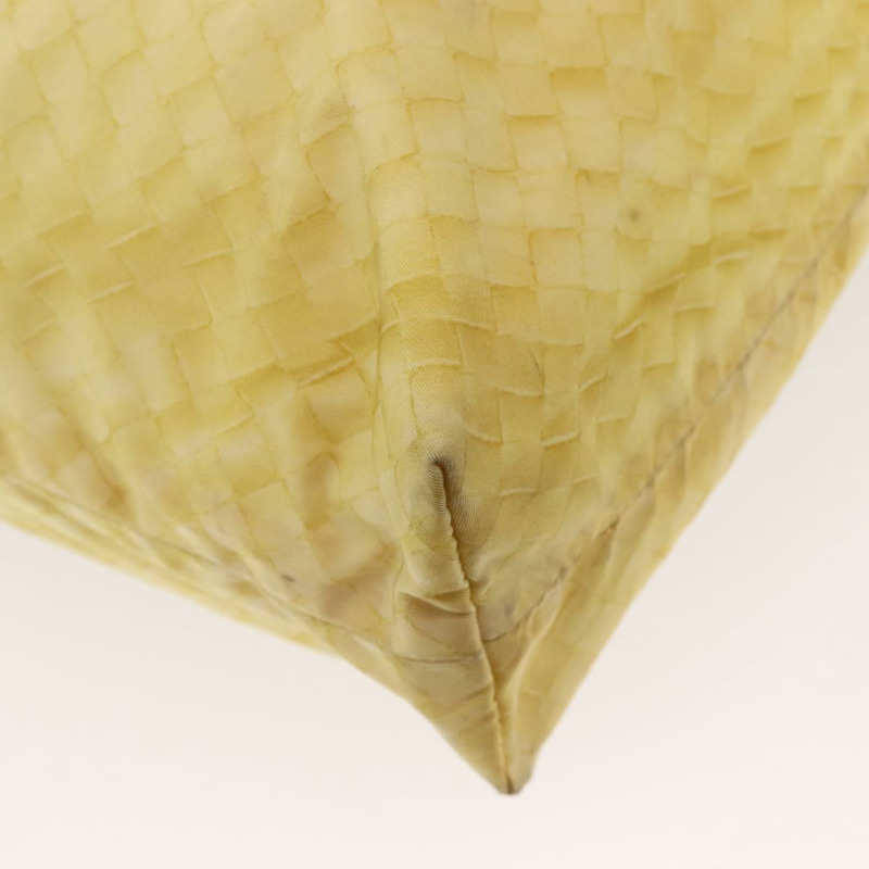 【日本直送】BOTTEGA VENETA 托特包 尼龍 銀色 Auth hk3004-15