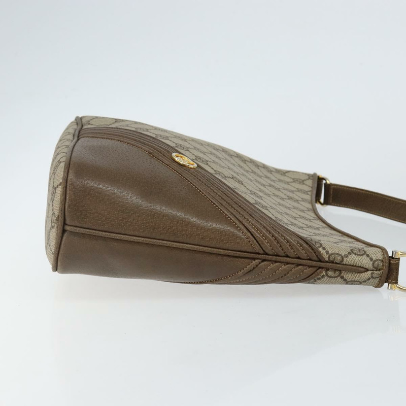 【日本直送】GUCCI GG Supreme 單肩包 PVC 米色 金色 正品 hk2992-2