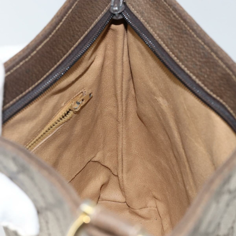 【日本直送】GUCCI GG Supreme 單肩包 PVC 米色 金色 正品 hk2992-18