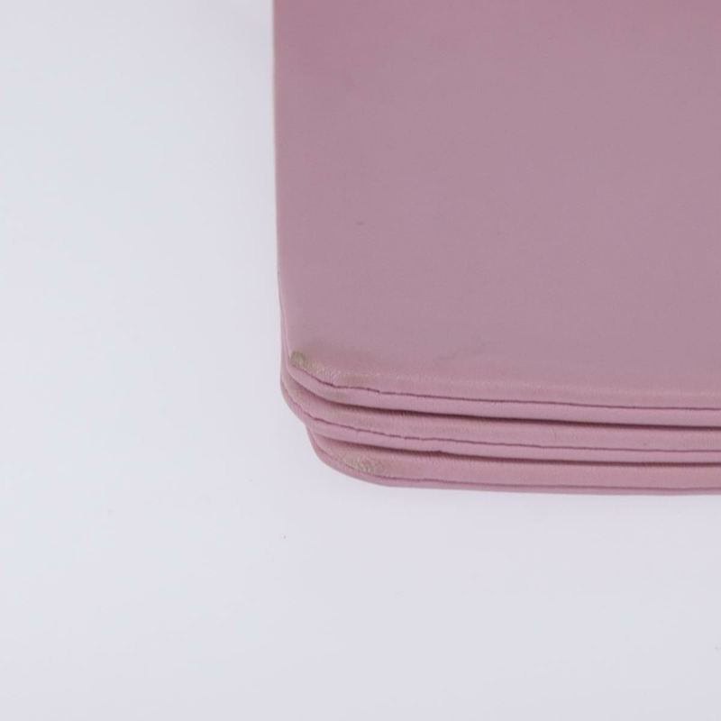 【日本直送】CELINE Trio 肩背包 皮革 粉紅色 金色 正品 hk2999-8