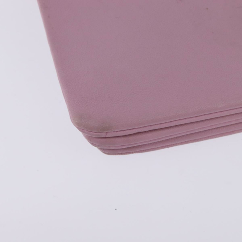 【日本直送】CELINE Trio 肩背包 皮革 粉紅色 金色 正品 hk2999-14