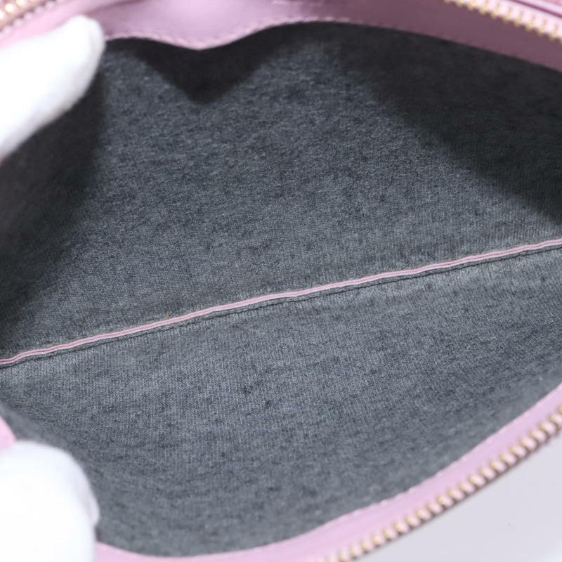 【日本直送】CELINE Trio 肩背包 皮革 粉紅色 金色 正品 hk2999-22