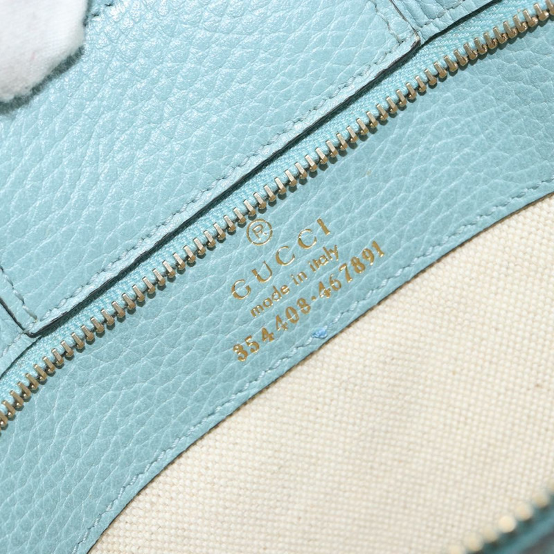 【日本直送】GUCCI 手提包 皮革 黃色 金色 354408 正品 143207-11