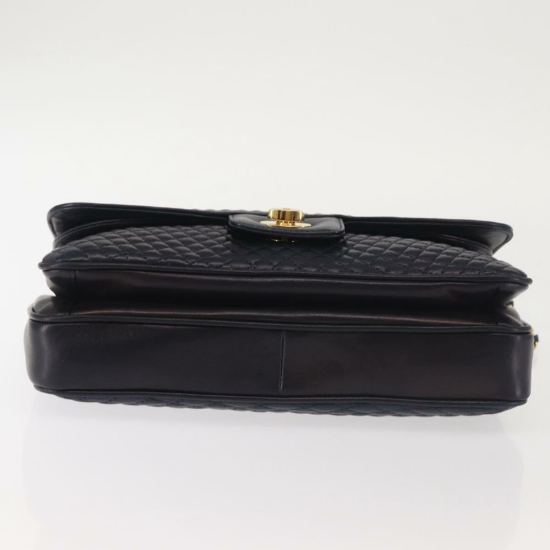 【日本直送】BALLY 鏈條單肩包 皮革 海軍藍 金色 正品 143089-4