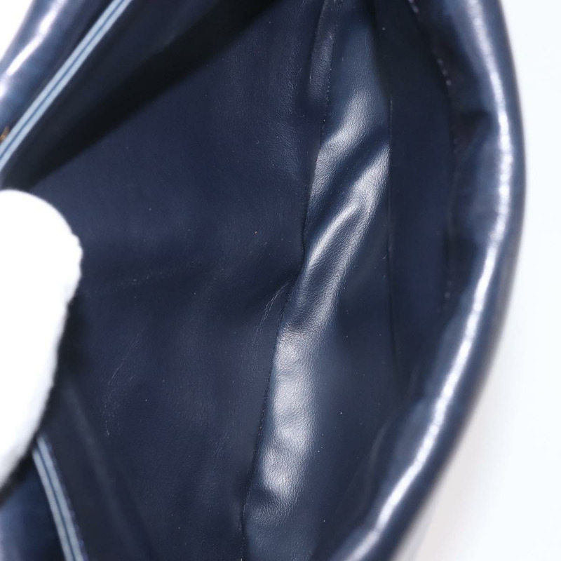 【日本直送】BALLY 鏈條單肩包 皮革 海軍藍 金色 正品 143089-20