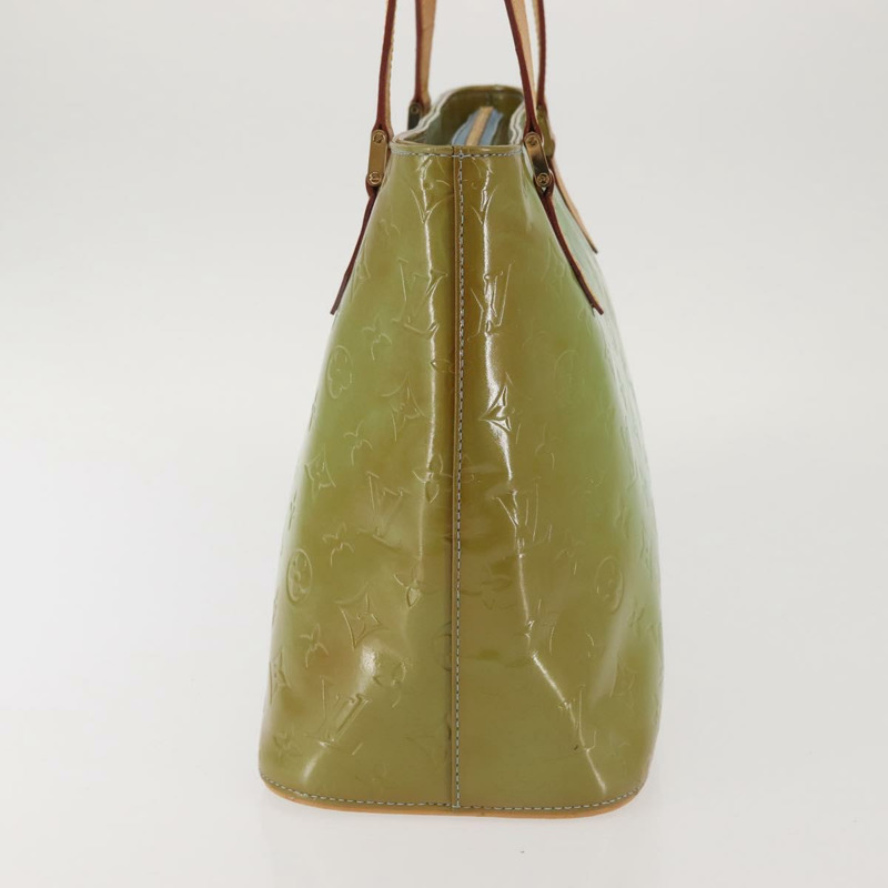 【日本直送】路易威登 Monogram Vernis Houston 手提包 淺藍色 M91005 LV 正品 143080-2