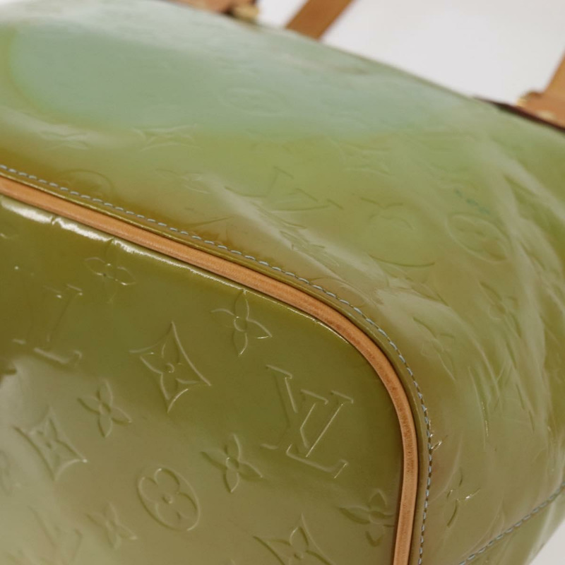 【日本直送】路易威登 Monogram Vernis Houston 手提包 淺藍色 M91005 LV 正品 143080-8