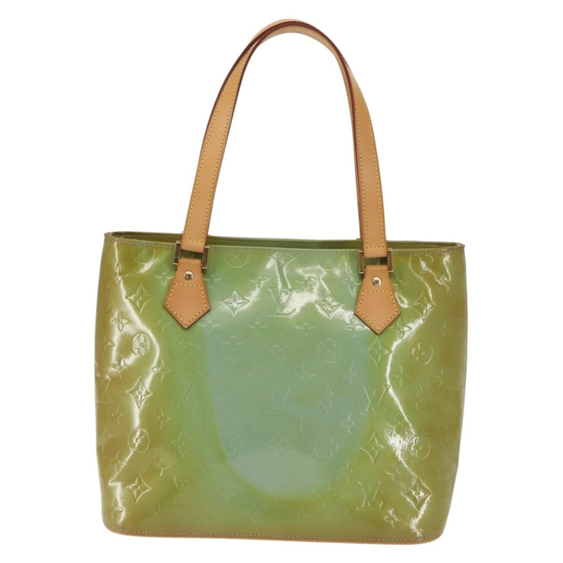 【日本直送】路易威登 Monogram Vernis Houston 手提包 淺藍色 M91005 LV 正品 143080-12