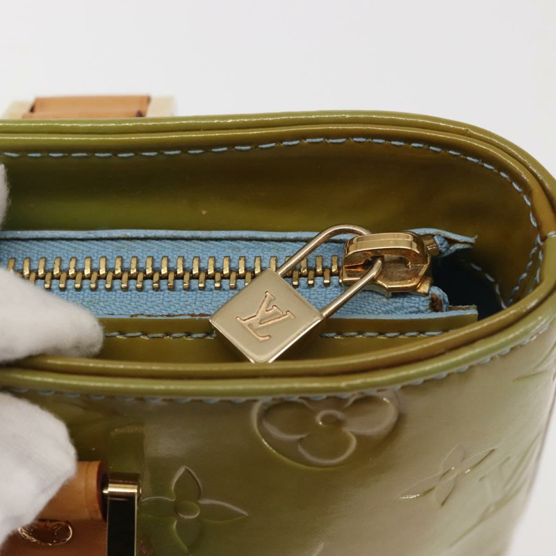 【日本直送】路易威登 Monogram Vernis Houston 手提包 淺藍色 M91005 LV 正品 143080-16
