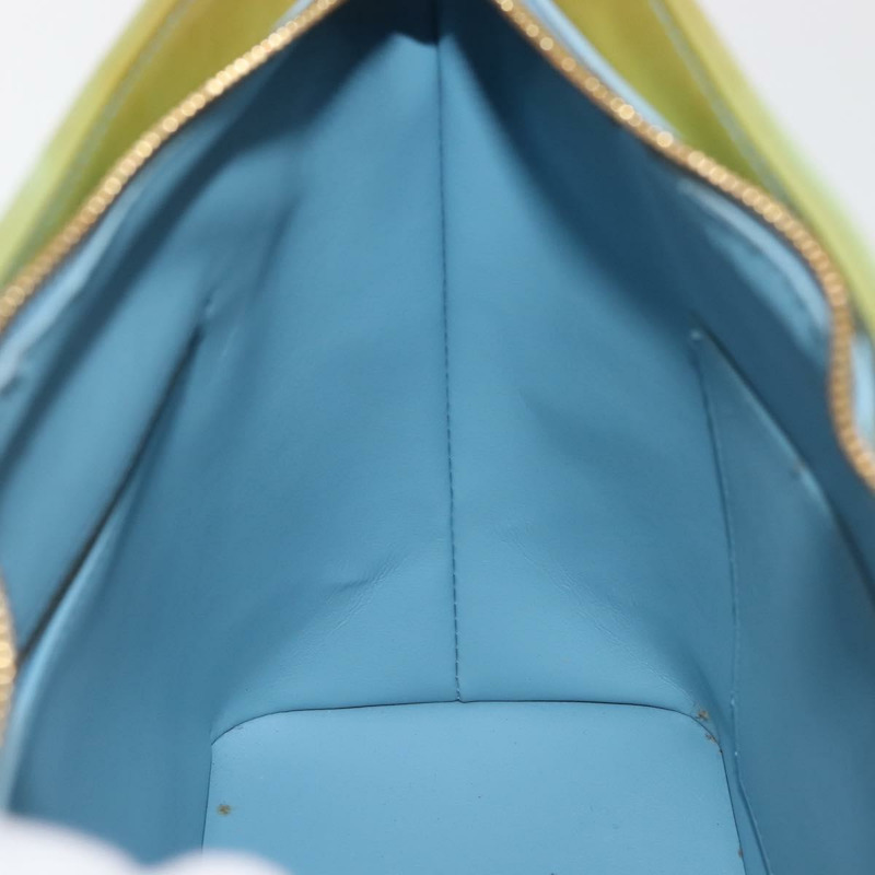 【日本直送】路易威登 Monogram Vernis Houston 手提包 淺藍色 M91005 LV 正品 143080-17