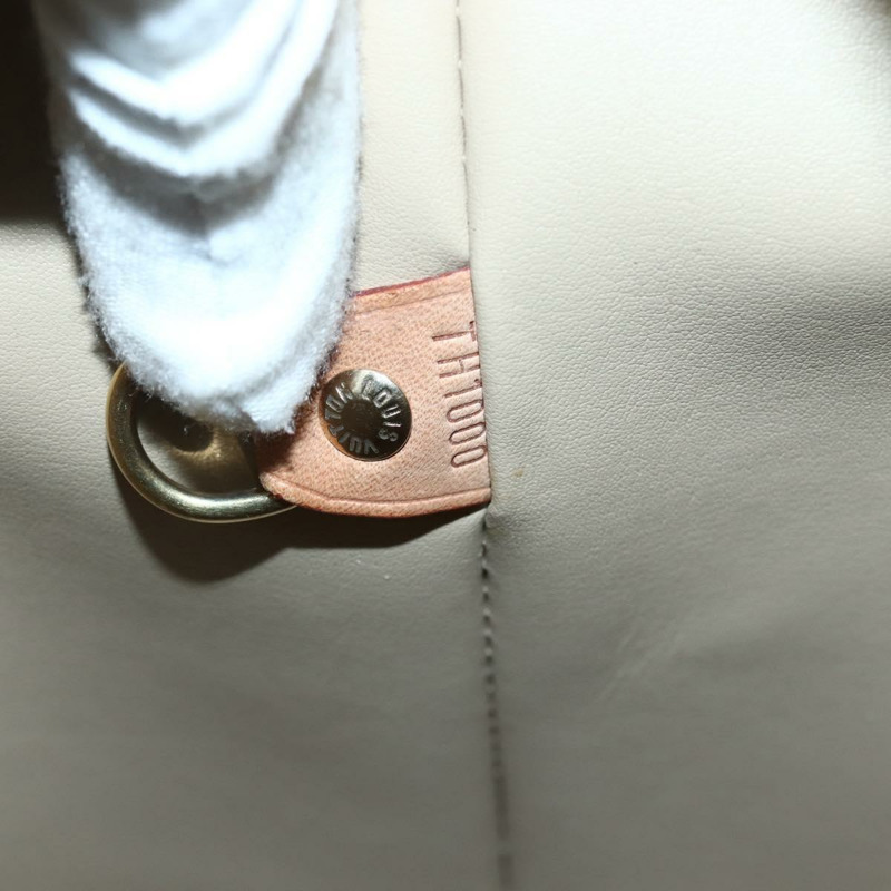 【日本直送】路易威登 Monogram Vernis Houston 手提包 米色 M91004 LV Auth hk3041-11