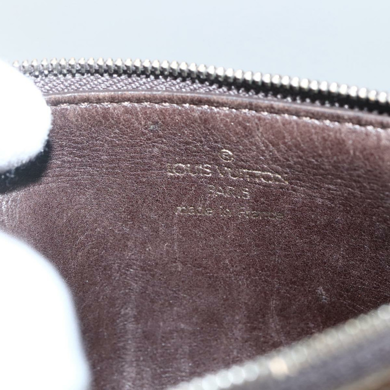 【日本直送】路易威登 Monogram Charm Pochette Plat 零錢包 棕色 LV 正品 143092-9