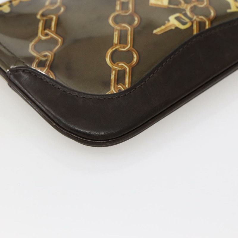 【日本直送】路易威登 Monogram Charm Pochette Plat 零錢包 棕色 LV 正品 143092-15