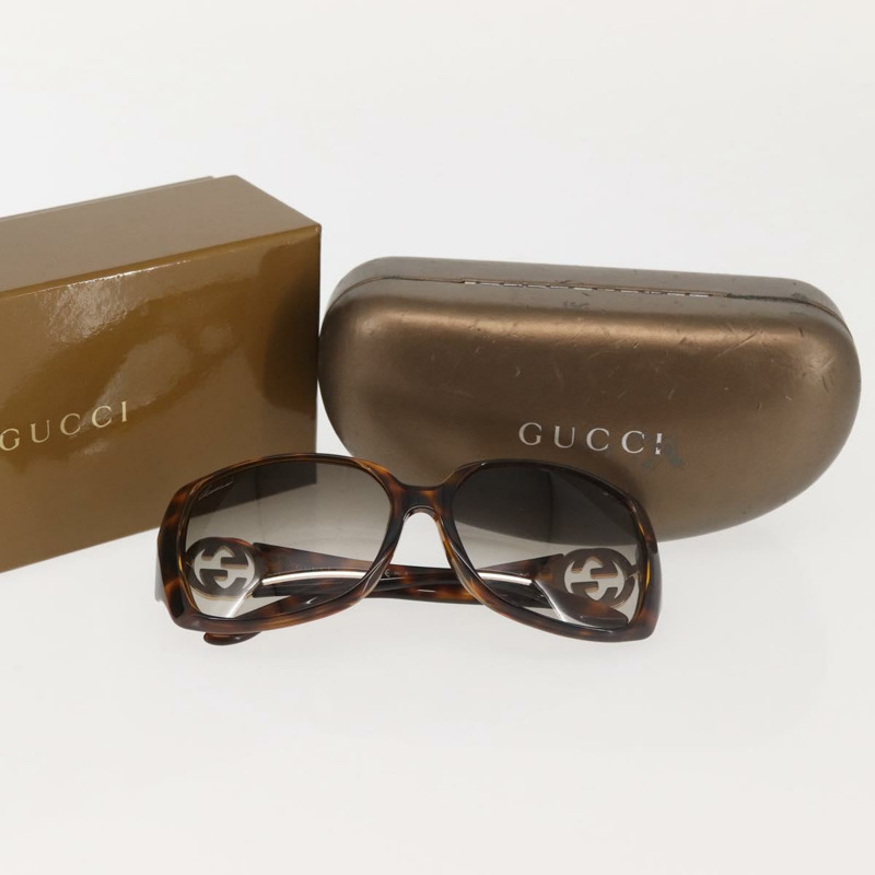 【日本直送】GUCCI 太陽眼鏡 塑膠棕色 正品 143270-10