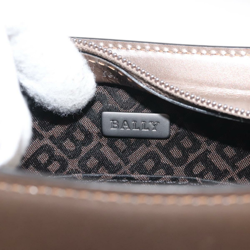 【日本直送】BALLY 手提包 皮革 香檳金 正品 143331-17