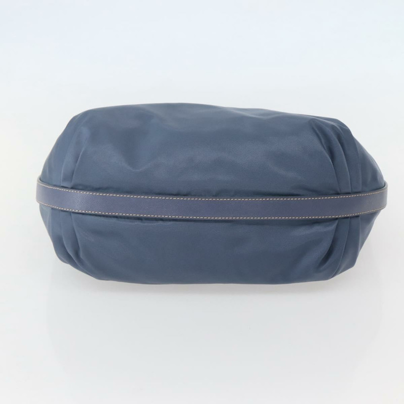 【日本直送】PRADA 尼龍肩包 淺藍色 銀色 正品 144144-4