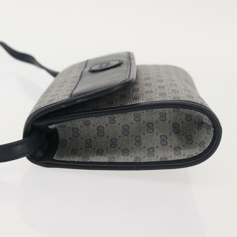 【日本直送】GUCCI Micro GG Supreme 單肩包 PVC 海軍藍/金色 004 89 1041 正品 144072-3