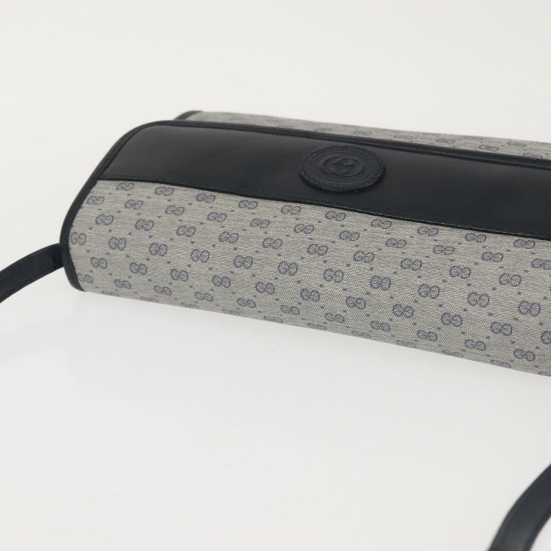 【日本直送】GUCCI Micro GG Supreme 單肩包 PVC 海軍藍/金色 004 89 1041 正品 144072-5