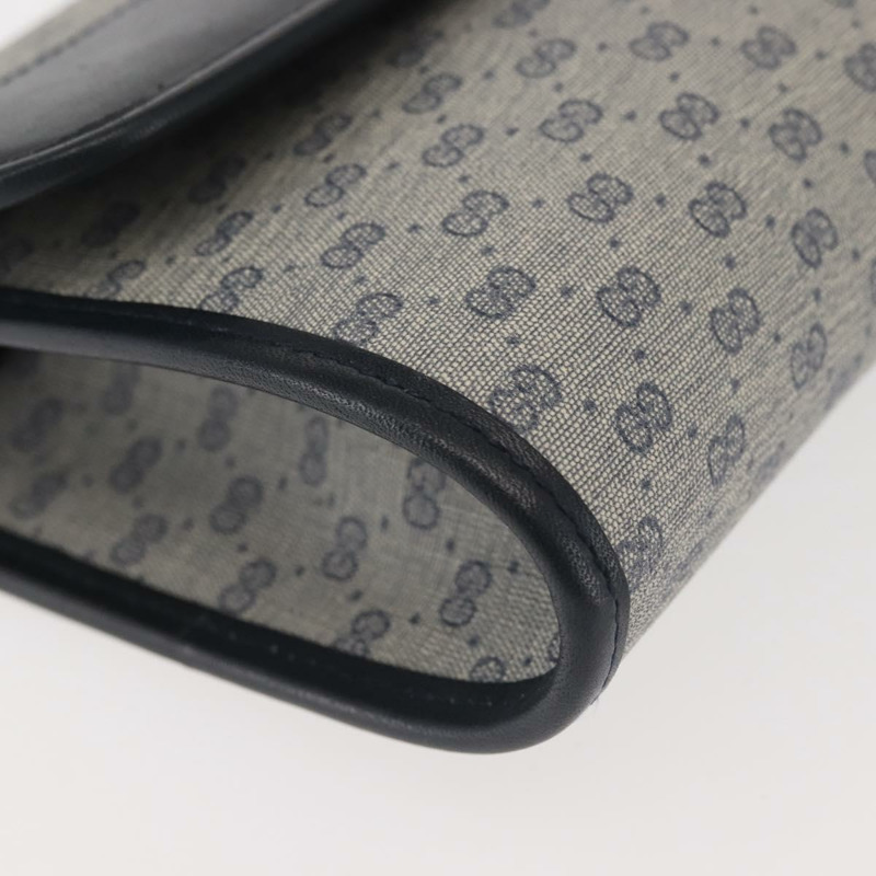 【日本直送】GUCCI Micro GG Supreme 單肩包 PVC 海軍藍/金色 004 89 1041 正品 144072-8