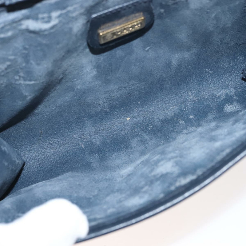 【日本直送】GUCCI Micro GG Supreme 單肩包 PVC 海軍藍/金色 004 89 1041 正品 144072-10