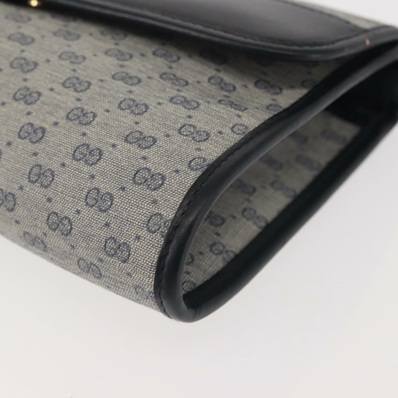 【日本直送】GUCCI Micro GG Supreme 單肩包 PVC 海軍藍/金色 004 89 1041 正品 144072-13