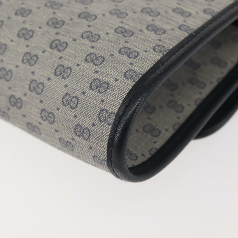 【日本直送】GUCCI Micro GG Supreme 單肩包 PVC 海軍藍/金色 004 89 1041 正品 144072-15