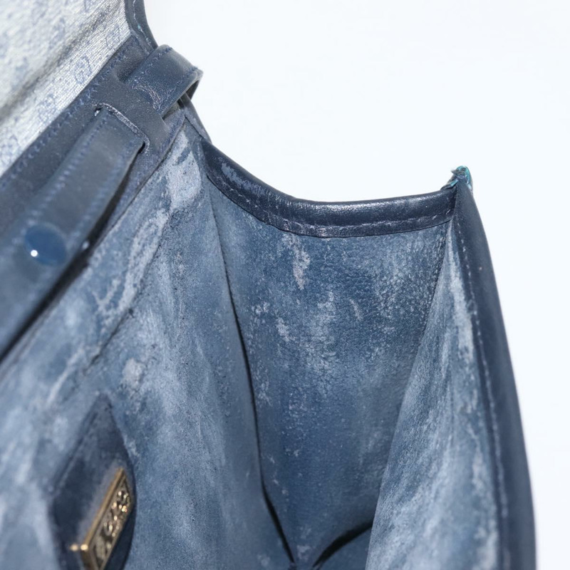 【日本直送】GUCCI Micro GG Supreme 單肩包 PVC 海軍藍/金色 004 89 1041 正品 144072-18