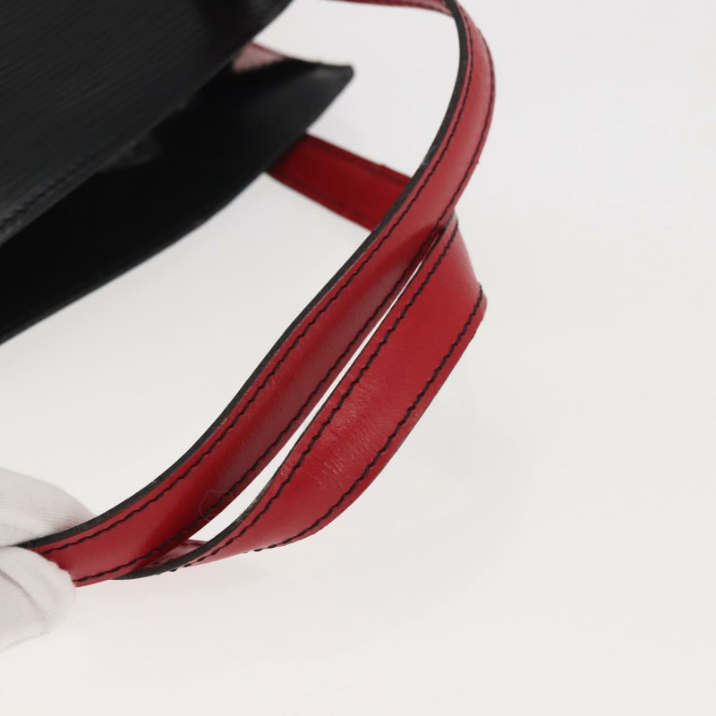 【日本直送】路易威登 Epi 雙色 Varenne 手提包 黑色 紅色 M52387 LV 正品 144026-6