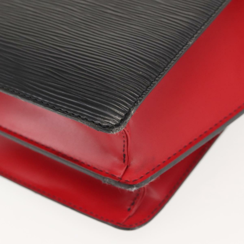 【日本直送】路易威登 Epi 雙色 Varenne 手提包 黑色 紅色 M52387 LV 正品 144026-13