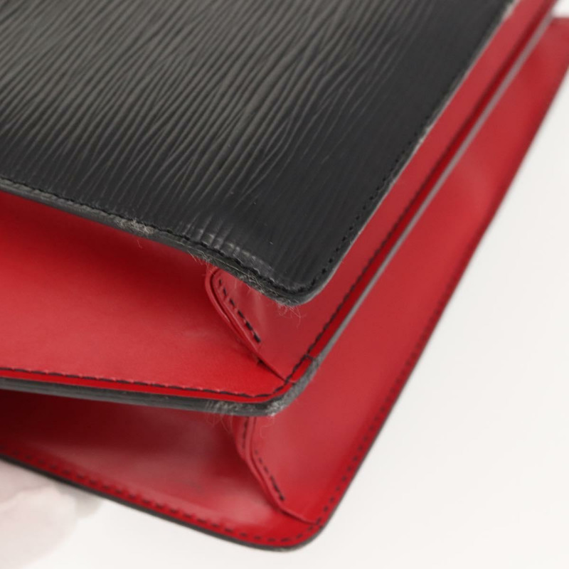 【日本直送】路易威登 Epi 雙色 Varenne 手提包 黑色 紅色 M52387 LV 正品 144026-14