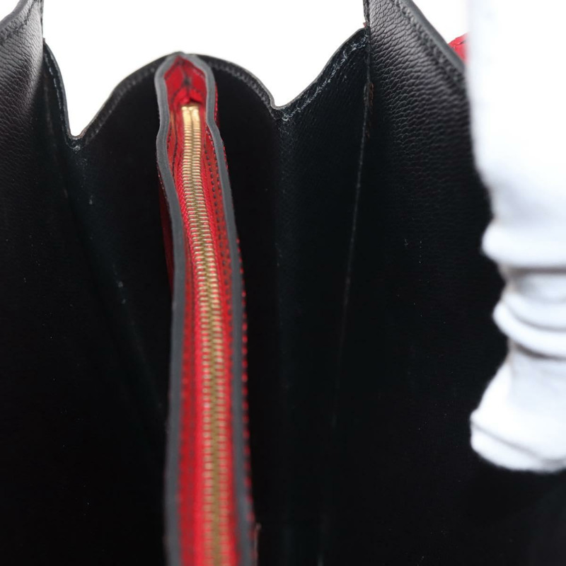 【日本直送】路易威登 Epi 雙色 Varenne 手提包 黑色 紅色 M52387 LV 正品 144026-21