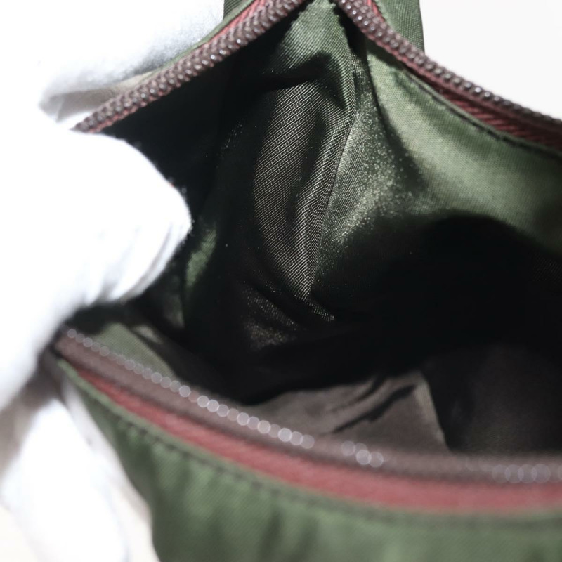 【日本直送】PRADA 尼龍手提包 綠色 正品 143961-19