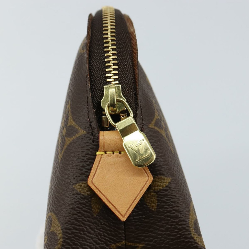 【日本直送】路易威登 Monogram Pochette 化妝包 PM M43998 LV Auth 143908-7