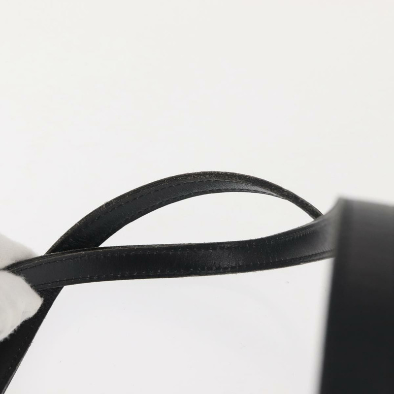 【日本直送】Christian Dior 手提包 皮革 黑色 金色 正品 144209-7