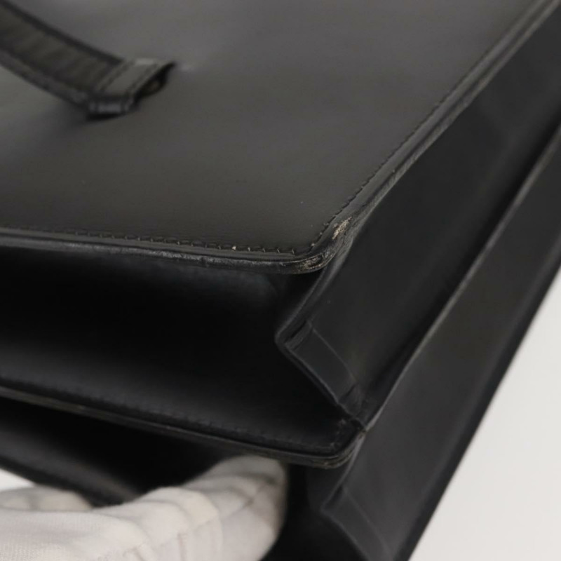 【日本直送】Christian Dior 手提包 皮革 黑色 金色 正品 144209-14