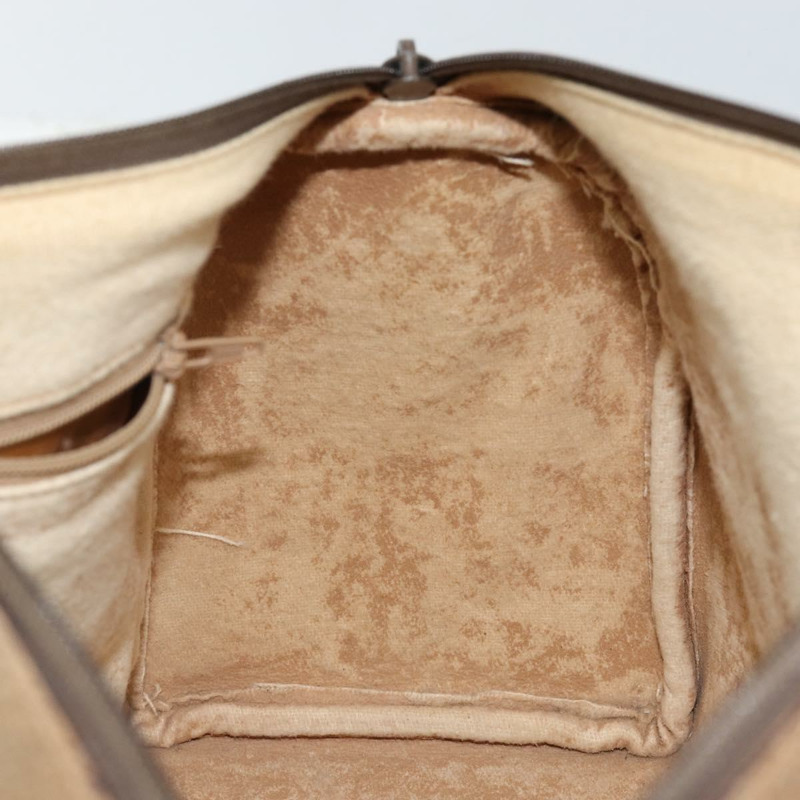 【日本直送】GUCCI GG Supreme Web Sherry Line 波士頓包 PVC 米色 金色 40 02 007 正品 144173-18