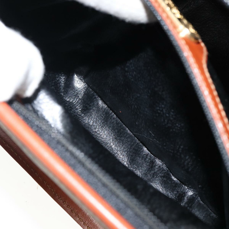 【日本直送】FENDI 胡桃色帆布手提包 PVC 黑色棕色 正品 144247-21