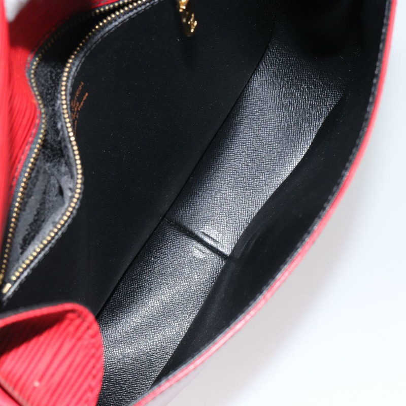【日本直送】路易威登 Epi Saint Cloud GM 肩背包 紅色 M52197 LV Auth 144282-8