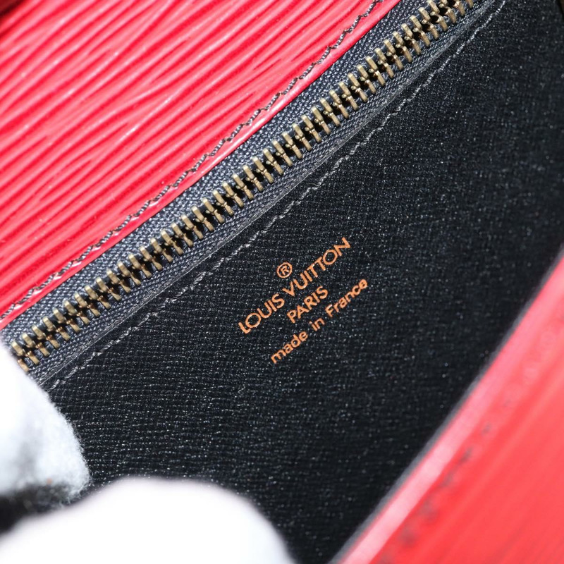 【日本直送】路易威登 Epi Saint Cloud GM 肩背包 紅色 M52197 LV Auth 144282-21