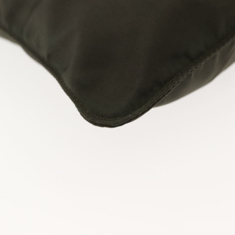 【日本直送】PRADA 尼龍卡其色銀色單肩包 正品 143342-7