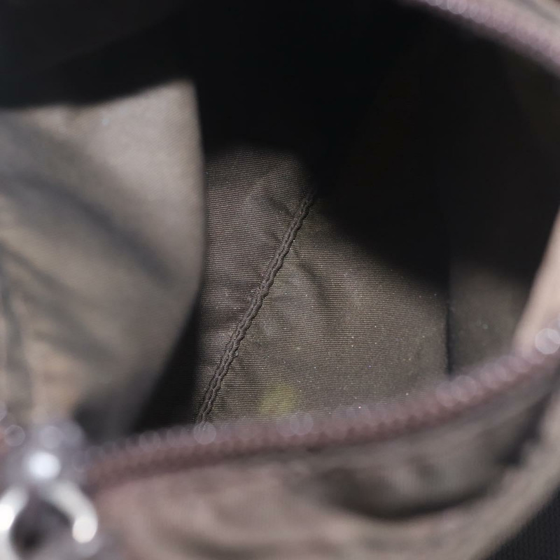 【日本直送】PRADA 尼龍卡其色銀色單肩包 正品 143342-10