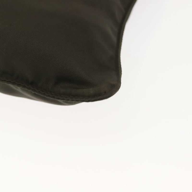 【日本直送】PRADA 尼龍卡其色銀色單肩包 正品 143342-16