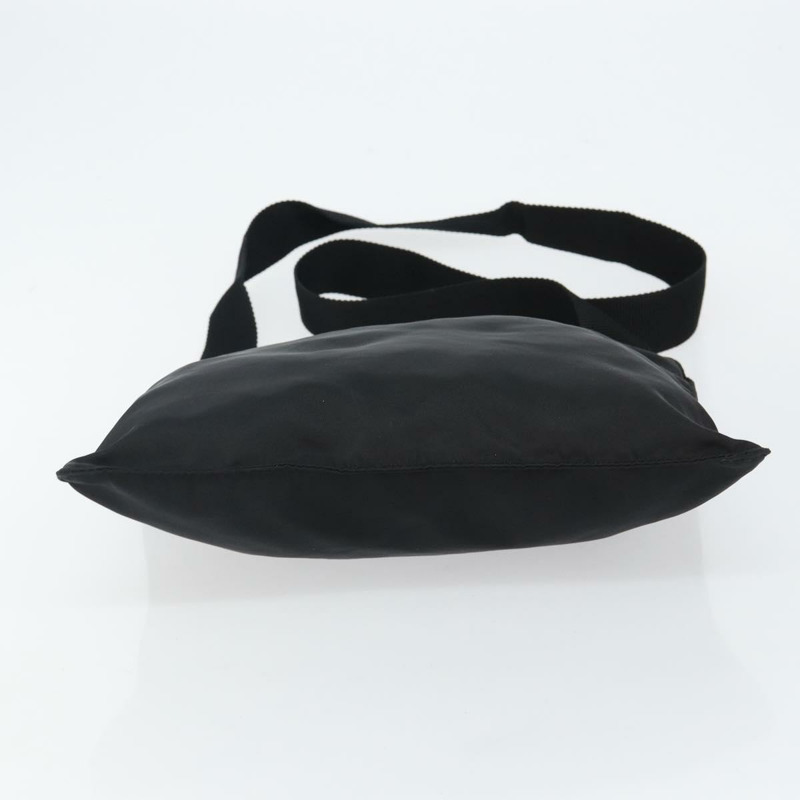 【日本直送】PRADA 單肩包 尼龍 黑色 銀色 正品 143341-4