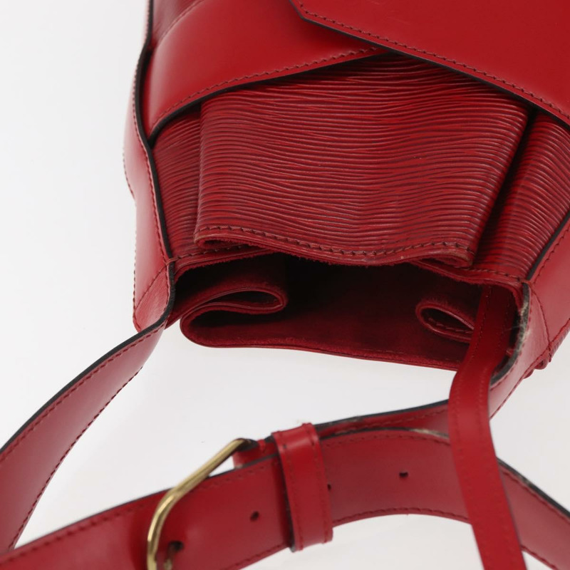 【日本直送】路易威登 Epi Sac Depaule GM 肩背包 紅色 M80197 LV Auth 144021-5